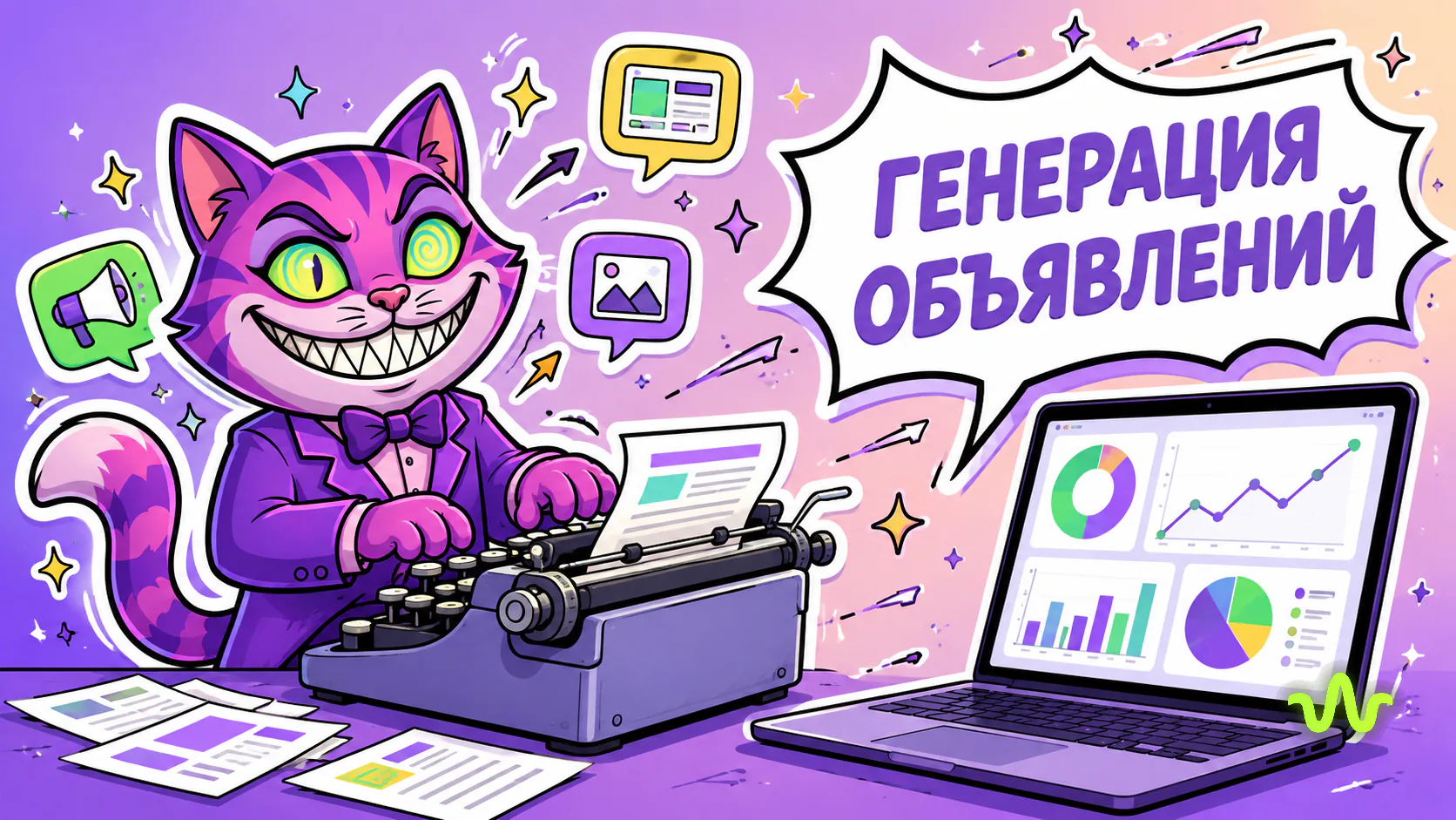 Генерация объявлений для Яндекс Директа — иллюстрация урока Вайб-Маркетолога