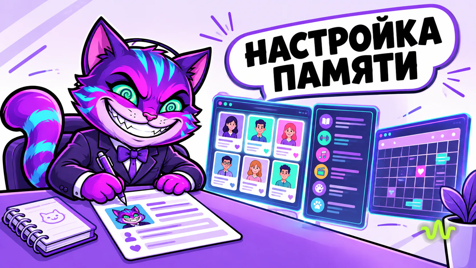 Как настроить ИИ-ассистента для семьи — иллюстрация урока Вайб-Маркетолога