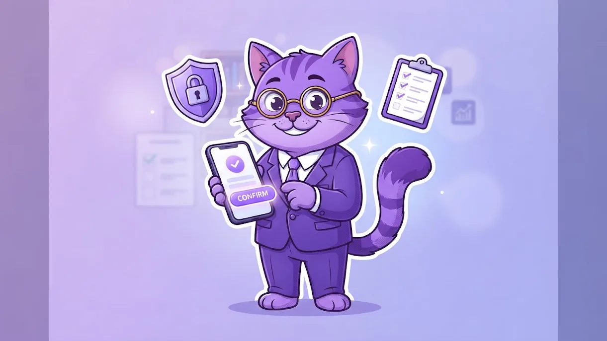 ИИ-бухгалтер подтверждает платёж кнопкой в Telegram