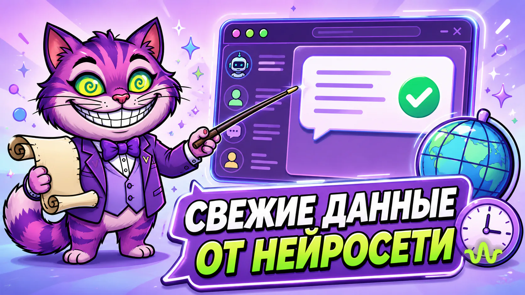Как получить от нейросети свежие данные
