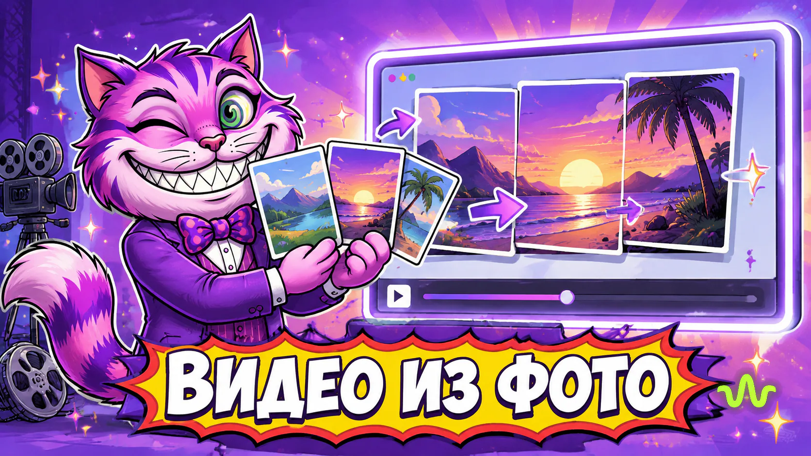 Как сделать видео из фото нейросетью — урок Академии Вайб-Маркетолога