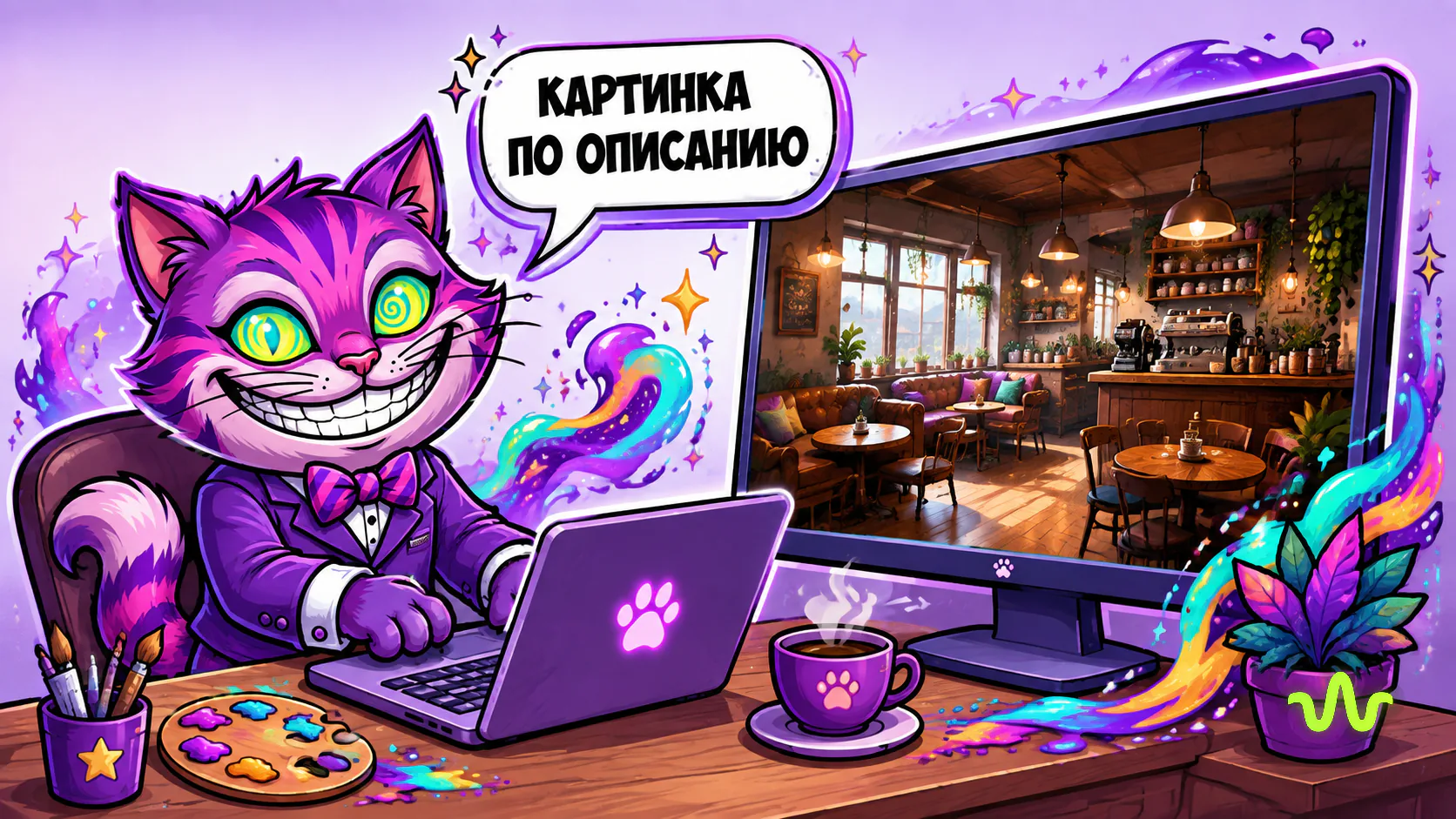 Нейросеть картинки по описанию: как создать — урок Академии Вайб-Маркетолога