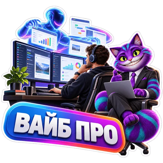 Вайб Про: ИИ-агент работает на компьютере — Windows, macOS, Linux
