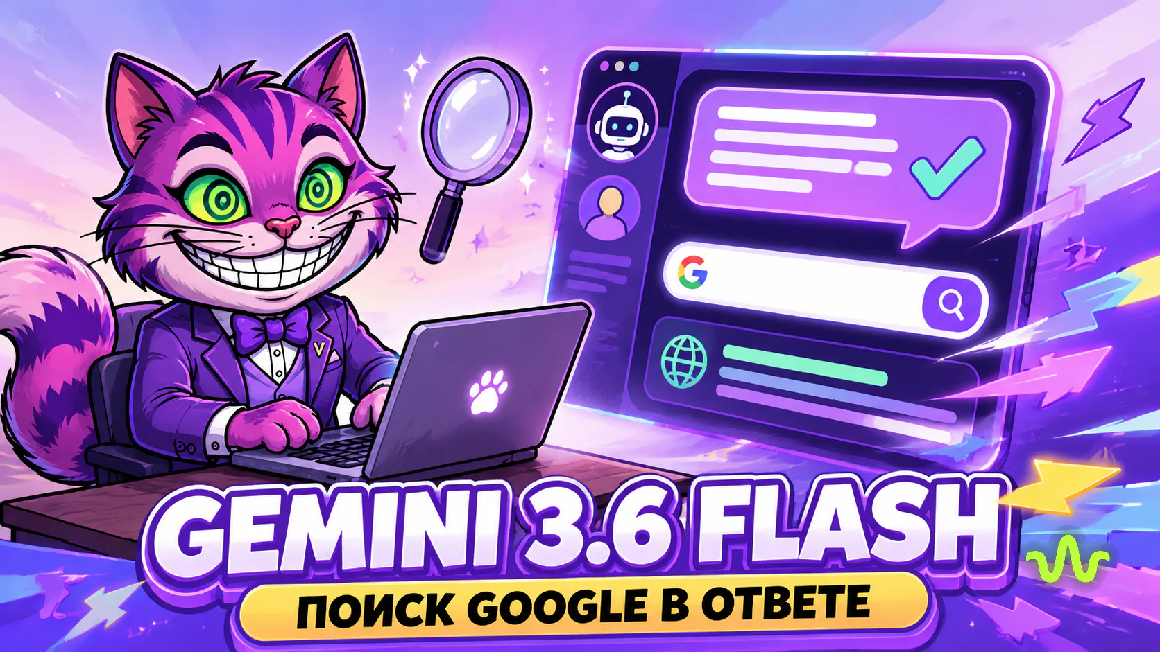 Gemini 3.6 Flash: поиск Google прямо в ответе