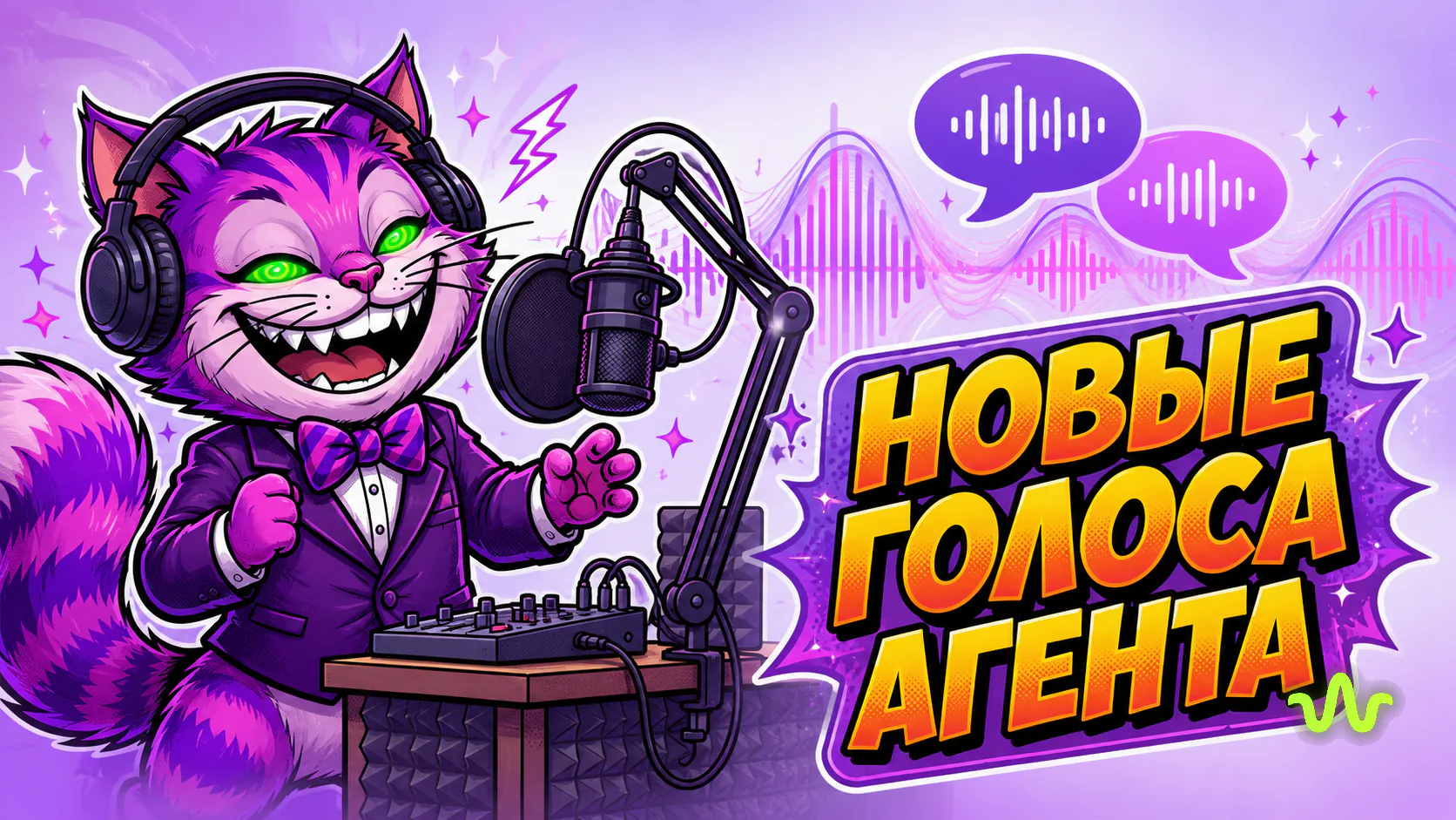ИИ-озвучка текста: агент заговорил новым голосом
