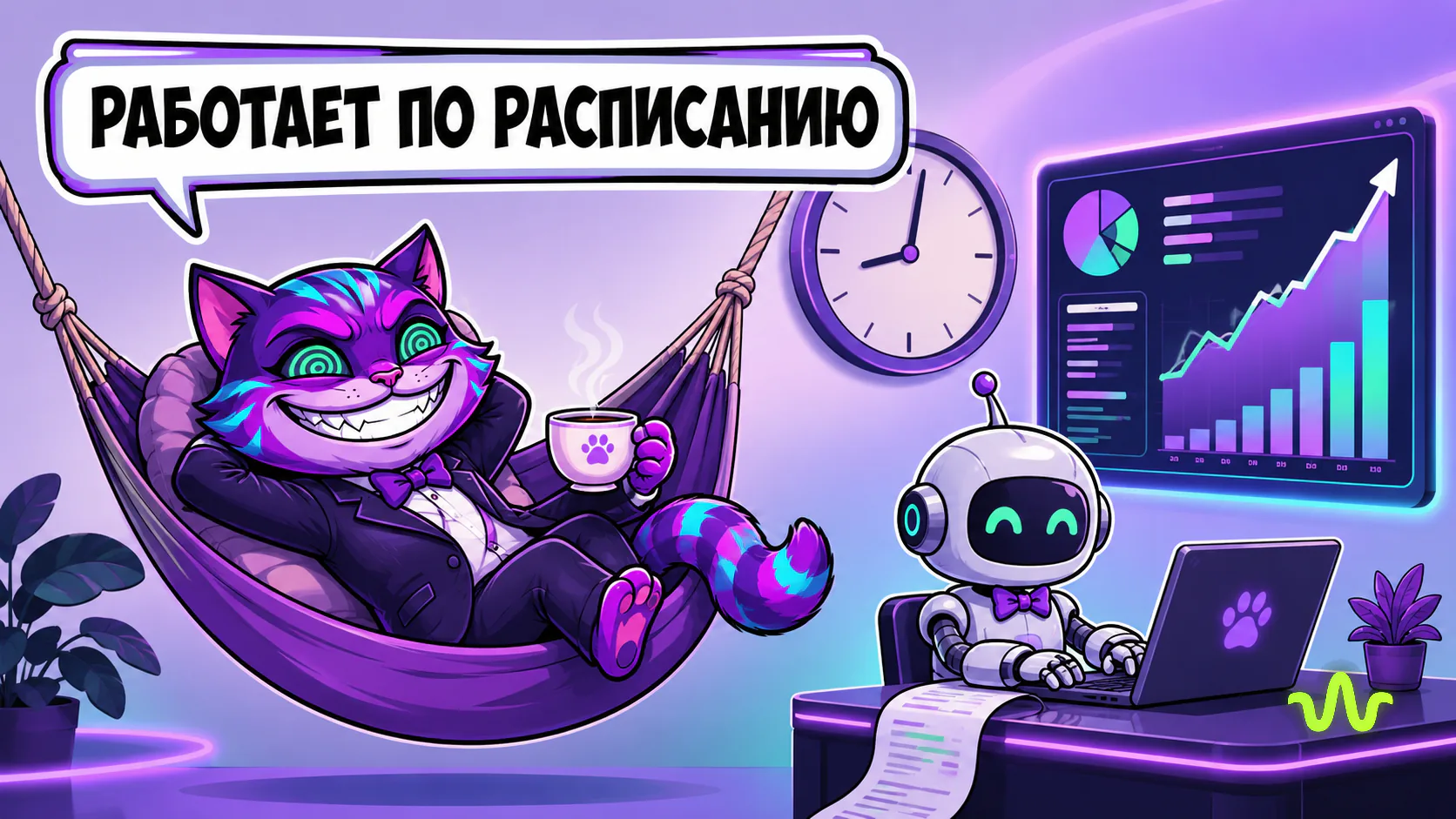 ИИ агент работает по расписанию: отчёты каждое утро