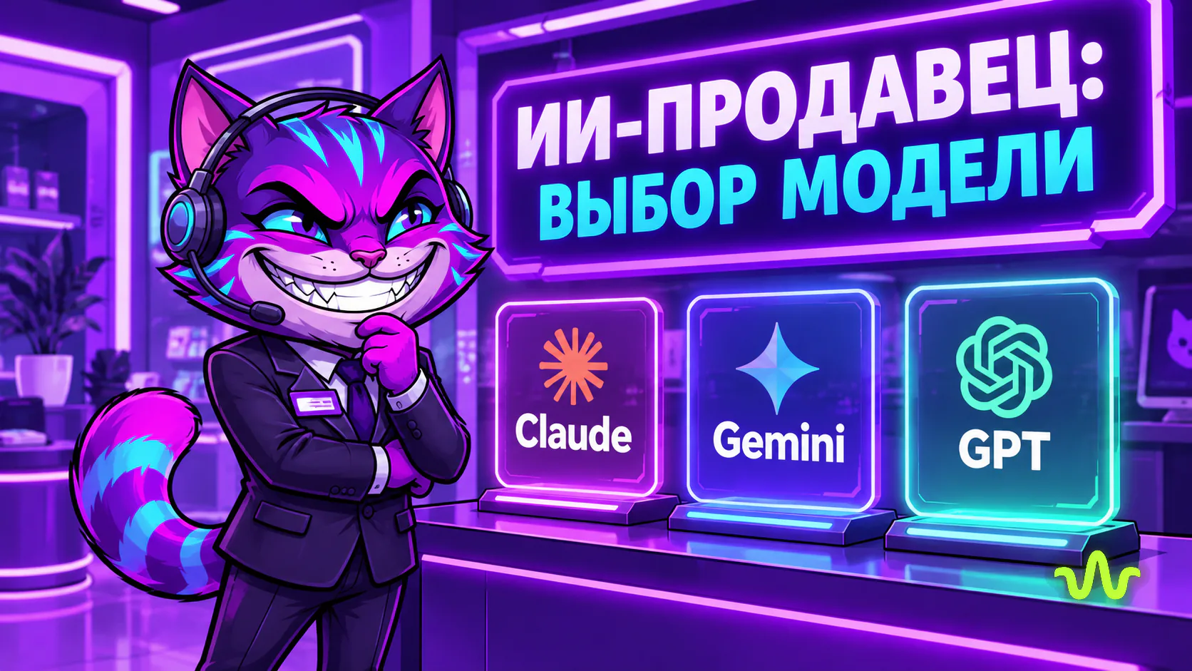 ИИ-продавец для сайта: выбор модели Claude, Gemini или GPT