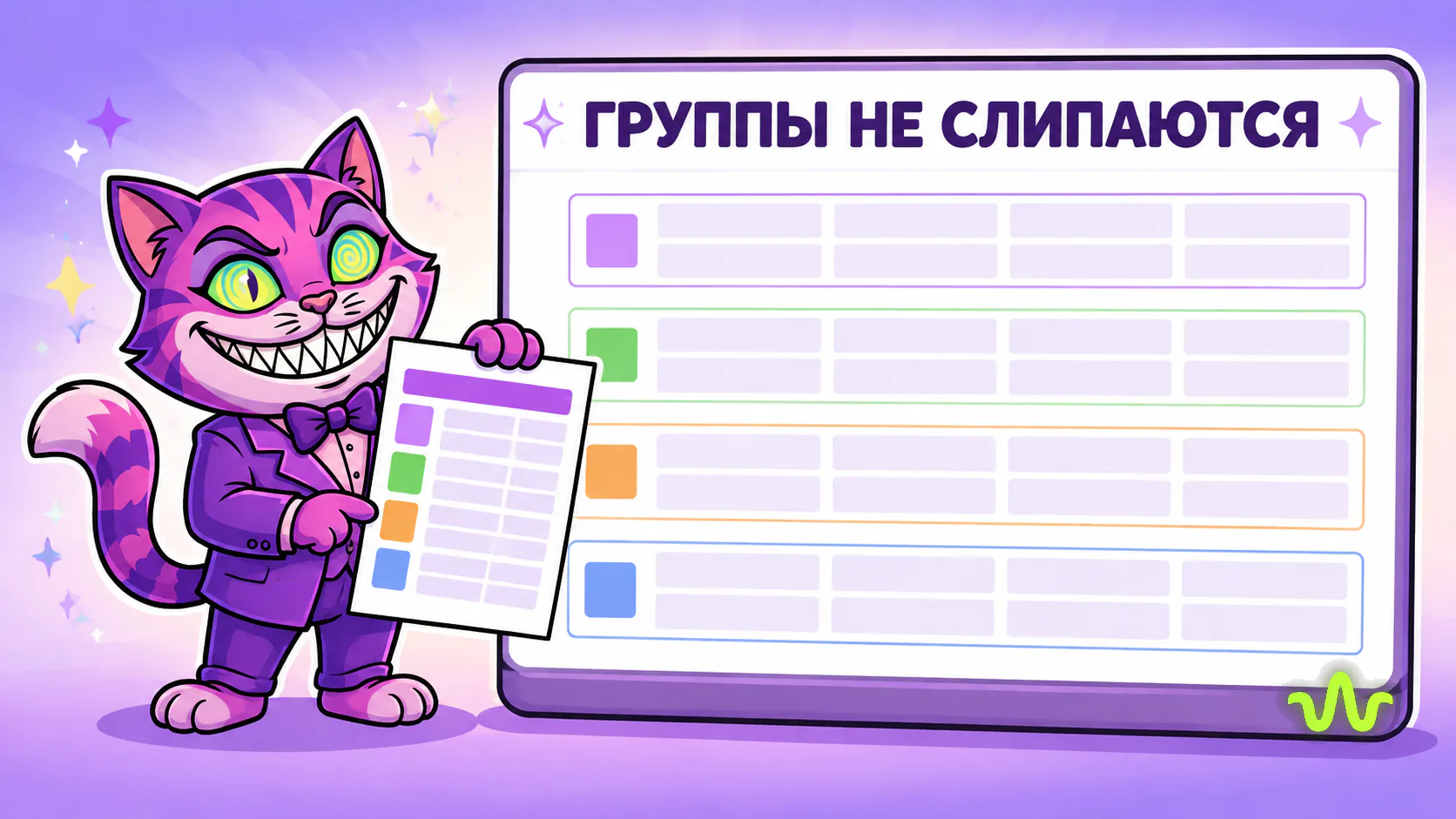 Выгрузка кампании для Директ Коммандера: группы объявлений не слипаются в одну