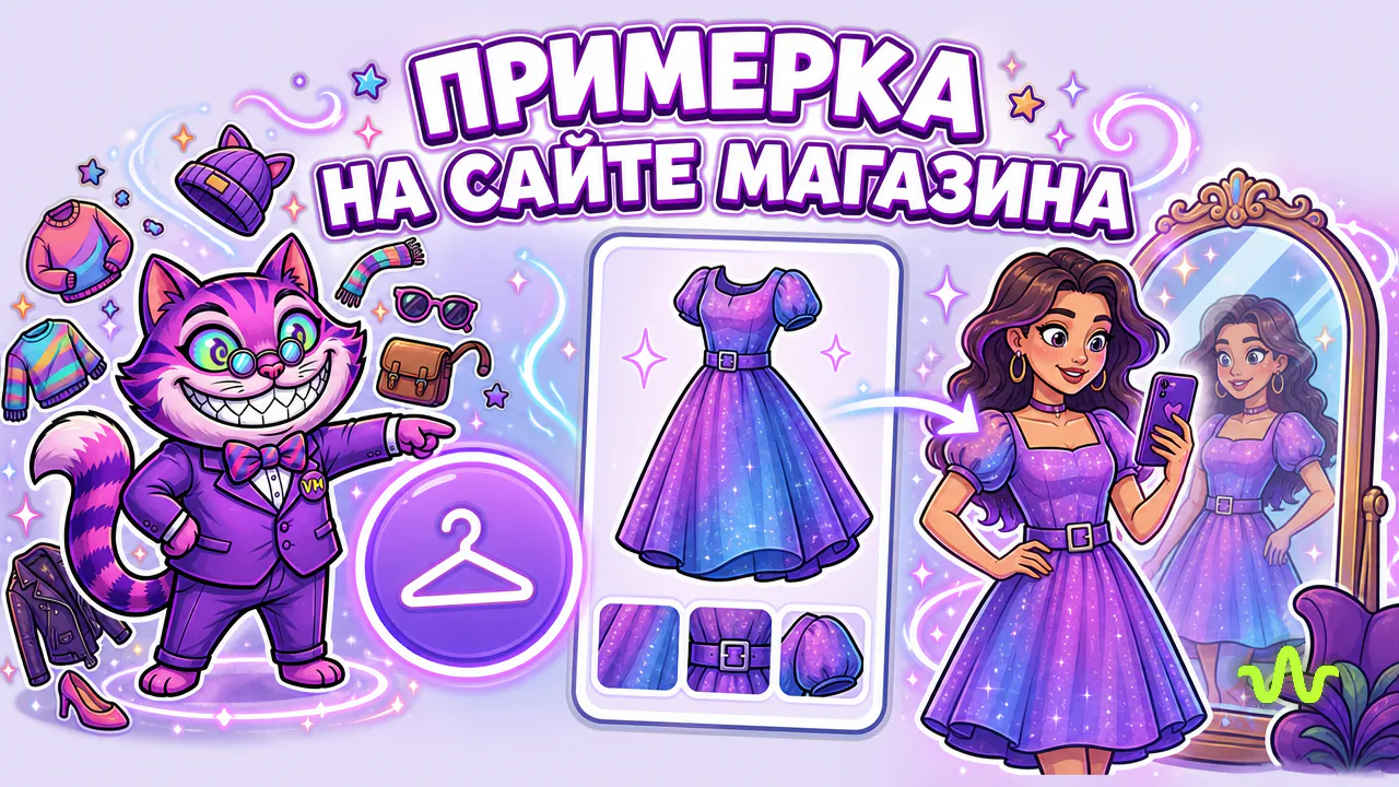 Онлайн-примерка для сайта магазина — 19 ₽