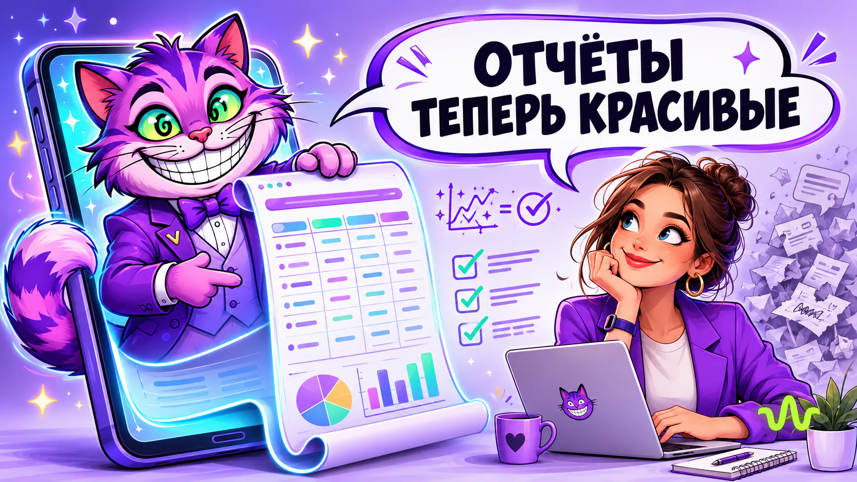 Отчёты ИИ-агента в Telegram: таблицы, формулы и без обрезки
