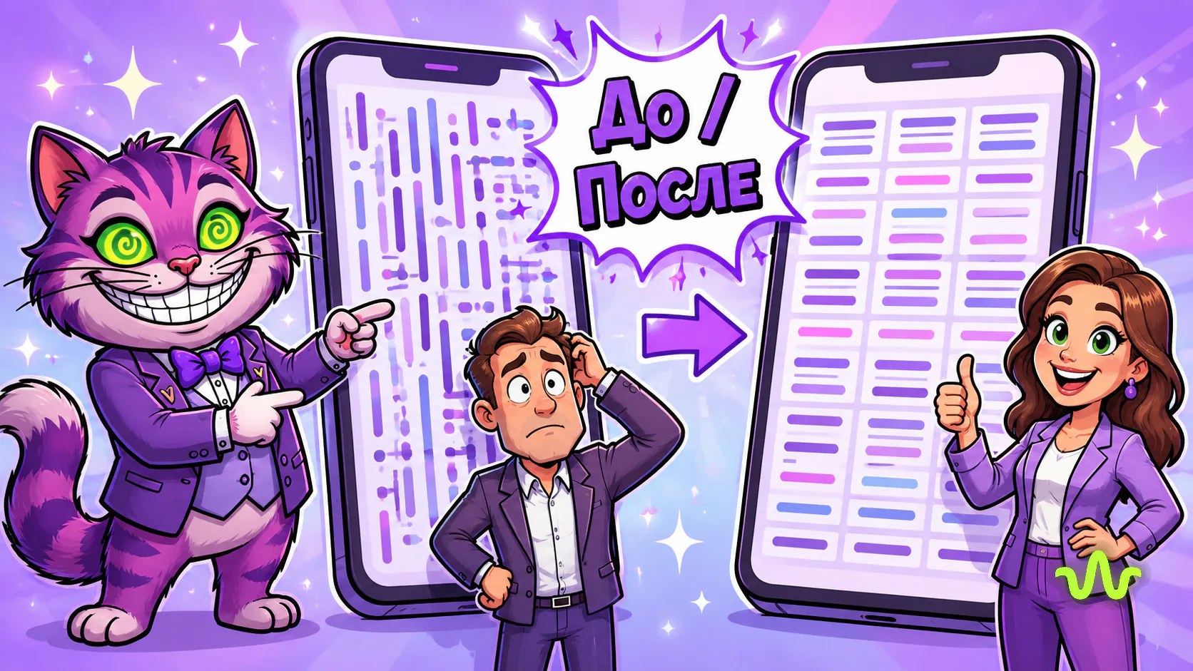 Отчёт ИИ-агента в Telegram таблицей: до и после обновления