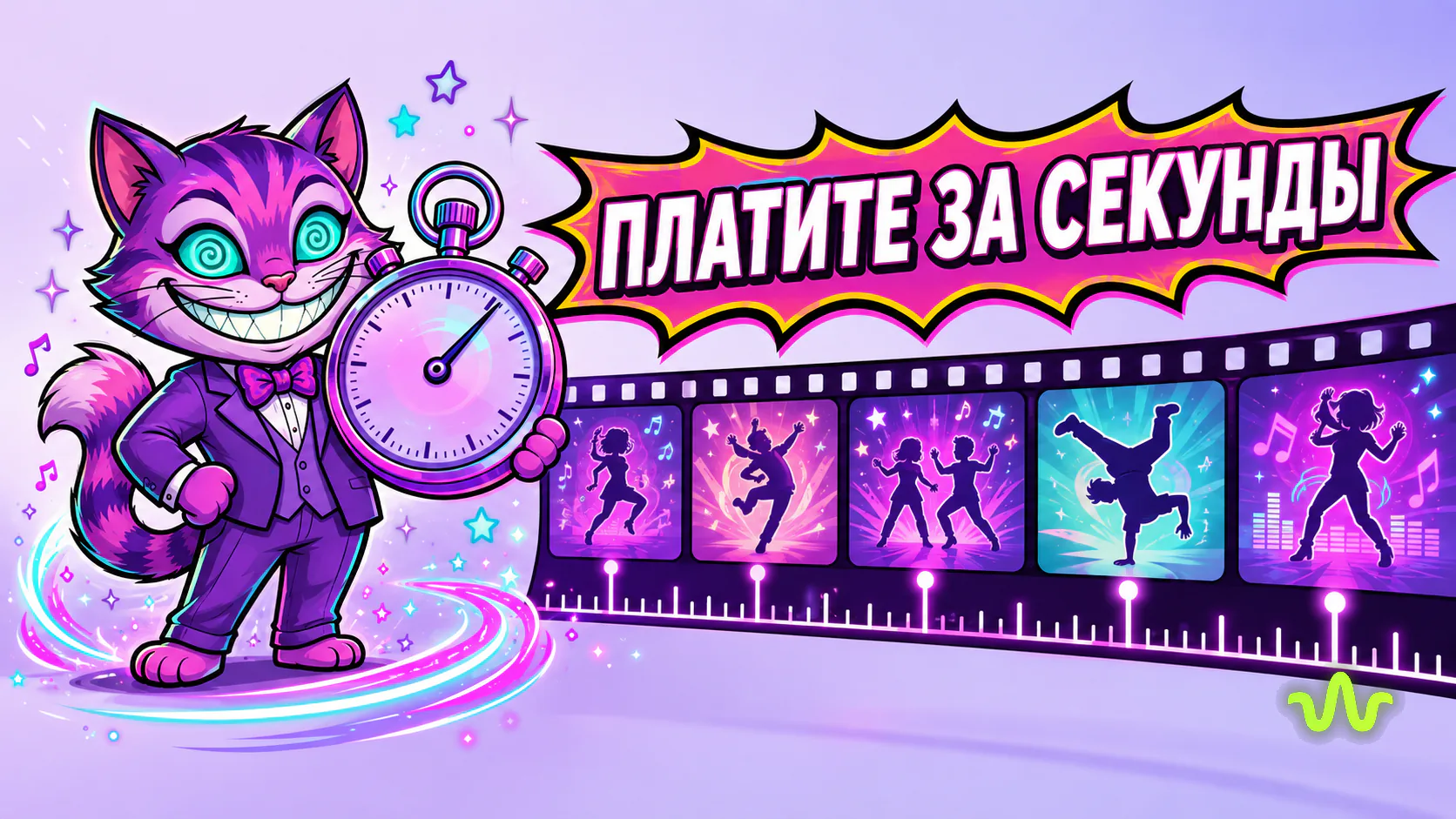 Посекундная оплата видео: платите ровно за заказанную длину ролика