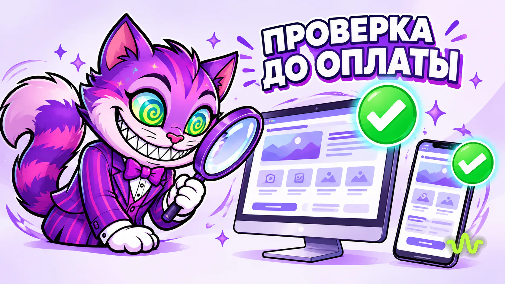 Проверка лендинга до оплаты: паспорт качества на компьютере и телефоне