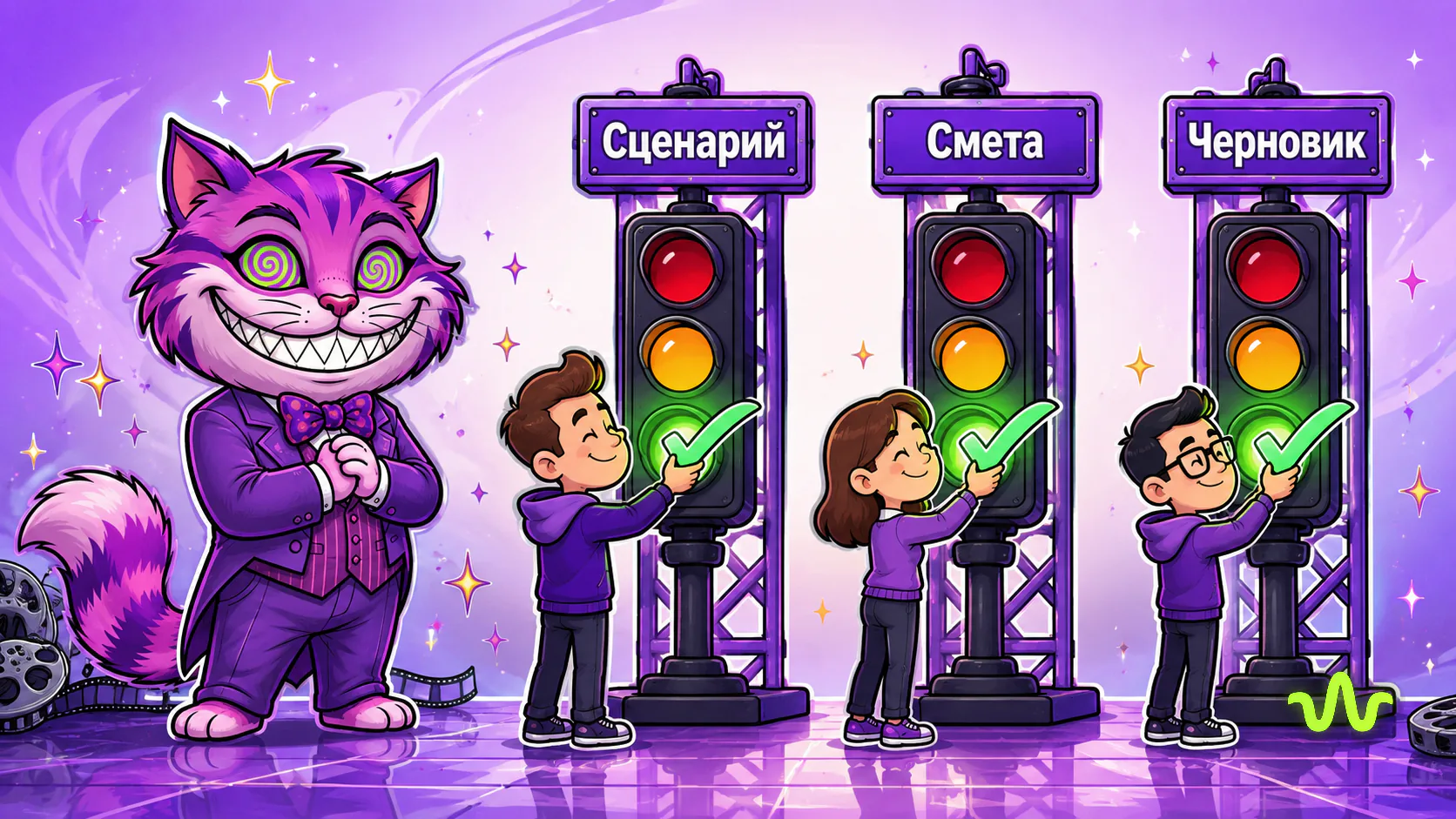 ИИ-агент для видео в Telegram: три точки приёмки — сценарий, смета, черновик